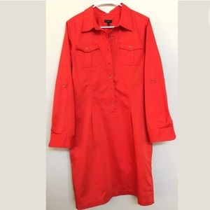 Talbots plus size shirt dress size 14 NWT